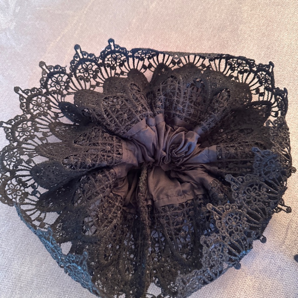Black Lace Cuffs (2)(Avail Only Via Not-So-Mystery Box) View 5